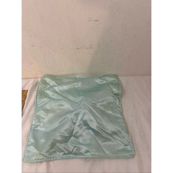 Forever Baby Elephant lovey blanket crinkle ears round teether 13"x12" replacemn - Picture 4 of 5